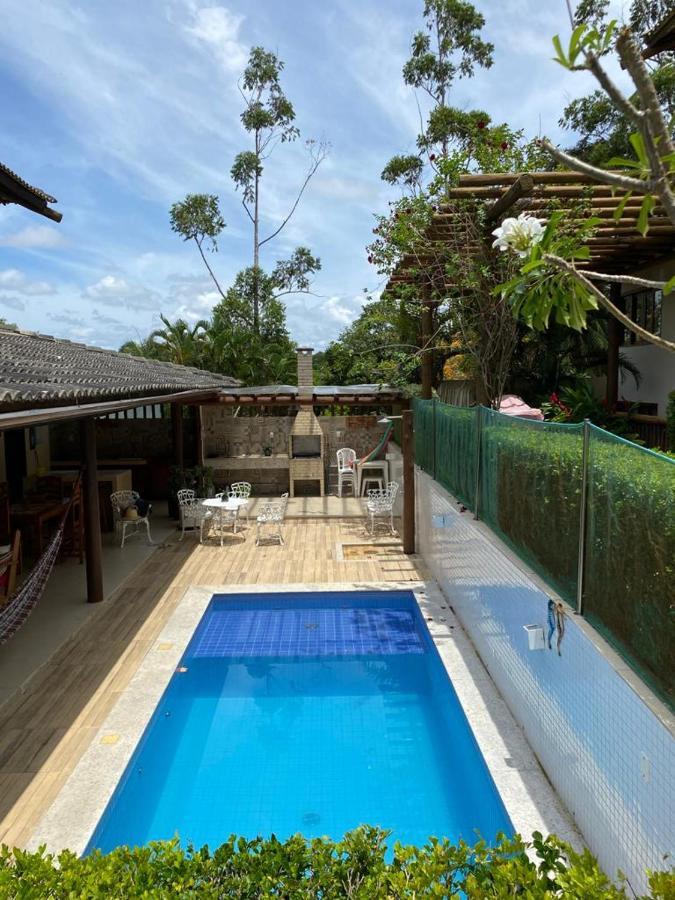 Casa 4/4 agradável com piscina e churrasqueira Mata de São João Exterior foto