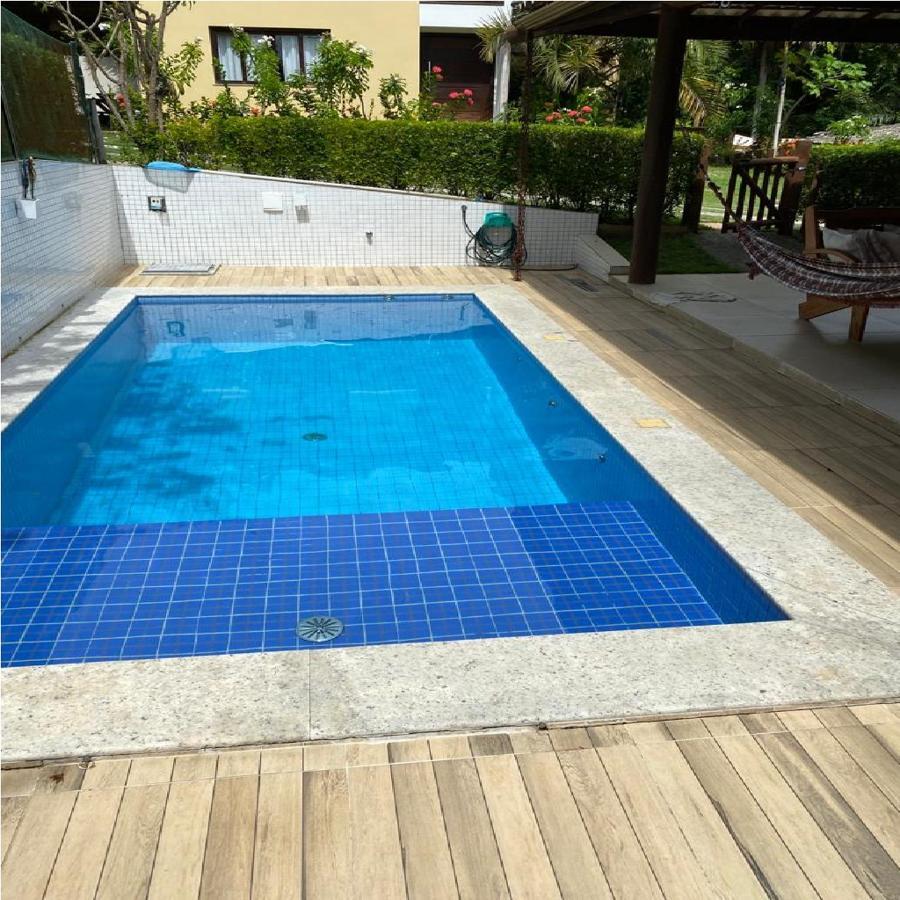 Casa 4/4 agradável com piscina e churrasqueira Mata de São João Exterior foto